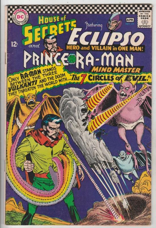 House of Secrets #77 (Apr-66) VF High-Grade Eclipso