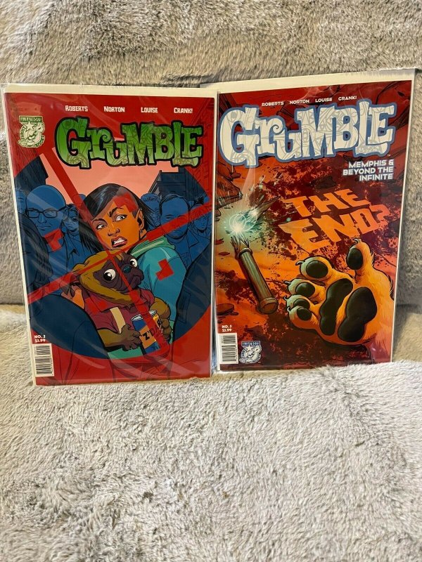 Lot of 2 Books Grumble #2 & 5 2018 Albatross Funny Books 