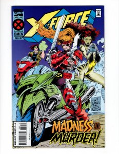 X-Force #40 Vol. 1 (Marvel, 1994) Key! 1st Deluxe Edition - VF/NM!