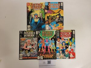 5 Justice League International DC Comic Books #22 23 24 25 26 73 TJ25