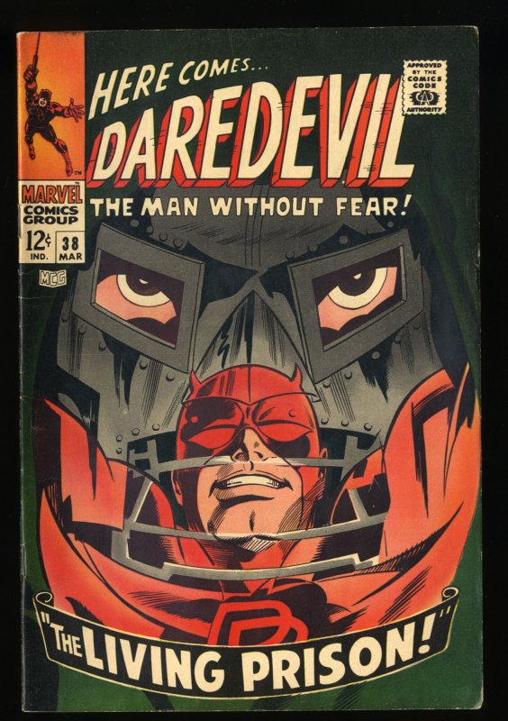 Daredevil #38 FN+ 6.5 vs. Dr. Doom!