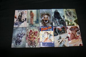 FABLES AND FAIREST MIXED LOT OF 121 COMICS... VF - NM