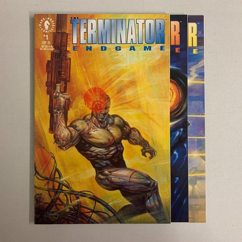 Terminator Endgame #1-3 Set (Dar Horse 1992) 1 2 3 James Robinson (8.5+) 