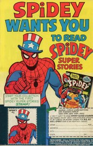 Spidey Super Stories 17 1976  G/VG  Captain America & Bicentennial!