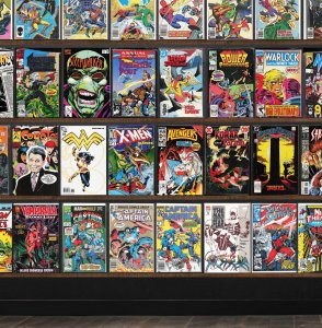 Huge Lot 150+ Comics with Captain America, Silver Surfer & More!