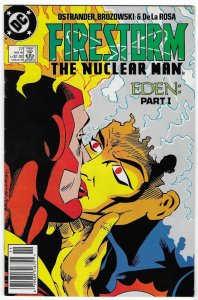 Firestorm, the Nuclear Man #77 Newsstand Edition (1988)