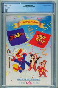 Roger Rabbit #1 CGC 9.8 comic book 1990 Disney First issue 4291314011