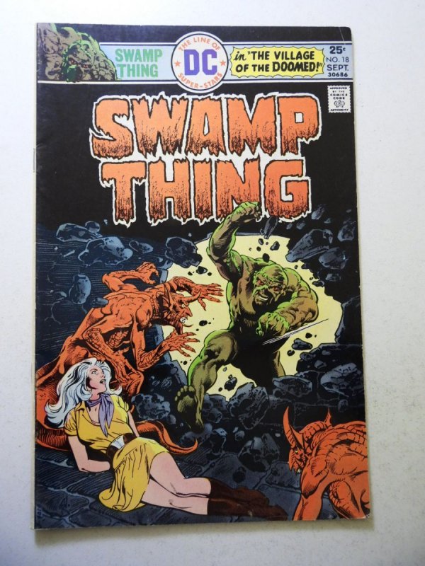 Swamp Thing #18 (1975) FN Condition