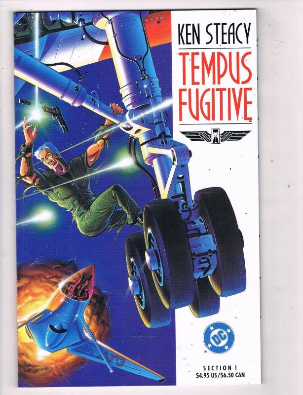 Tempus Fugitive #1 NM TPB DC Comics Comic Book Ken Steacy 1990 DE47 AD33