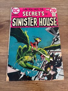 Secrets Of The Sinister House # 7 VG- DC Comic Book Horror Monster Scary 15 J367