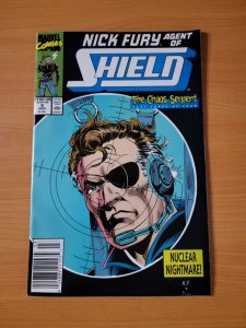 Nick Fury Agent of Shield #9 Newsstand Variant ~ NEAR MINT NM ~ 1990 Marvel