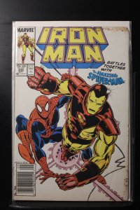 Iron Man #234 Newsstand Edition (1988)
