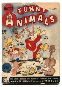 Fawcett's Funny Animals #29 1945- low grade reading copy