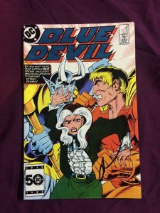 blue devil #16 signed by gary cohn rare dc comics comic book cool vintage sweet!