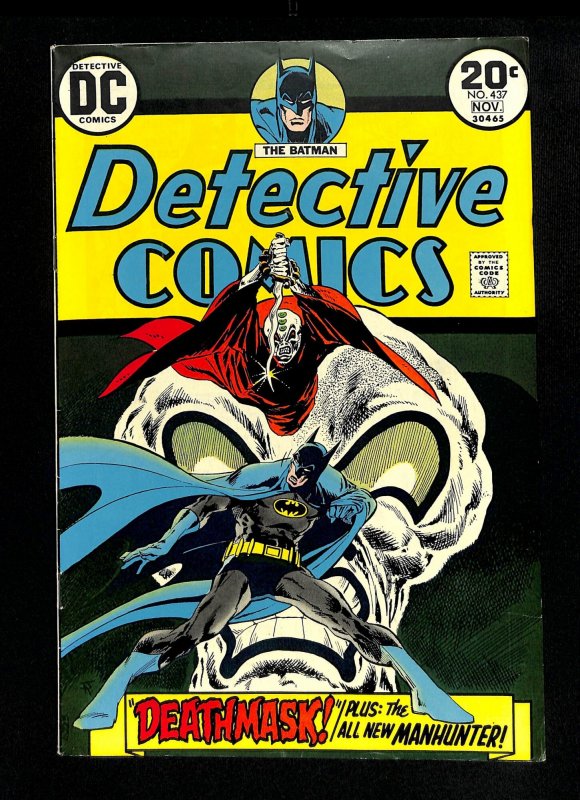 Detective Comics (1937) #437 Batman! New Manhunter!