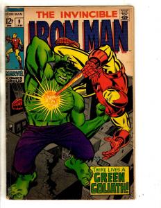 Invincible Iron Man # 9 VG Marvel Comic Book Avengers Hulk Thor Ant-Man RH1