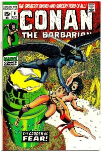 CONAN THE BARBARIAN #9 (Sep1971) 8.0 VF  Roy Thomas & Barry Windsor-Smith!