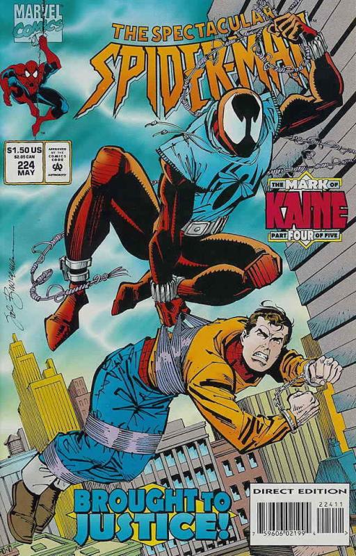 Spectacular Spider-Man, The #224 VF/NM; Marvel | save on shipping - details insi 