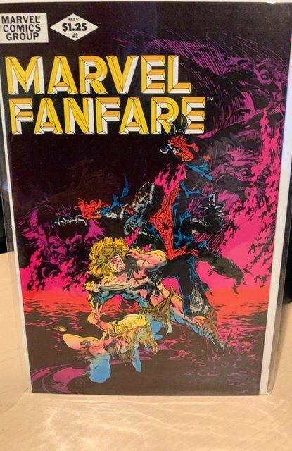 Marvel Fanfare #2 (1982) 9.2 NM-