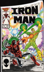 Iron Man #211 Direct Edition (1986) Iron Man