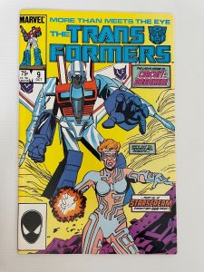 Transformers # 9 NM Marvel Comic Book Optimus Prime Megatron Bumble Bee 14 J243