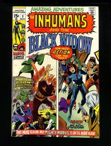 Amazing Adventures #3 Black Widow Inhumans!