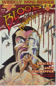 Blood of the Innocent #4 VF ; Warp | Dracula - Jack the Ripper