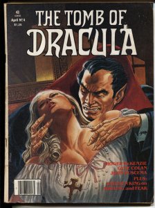 Tomb of Dracula #4-- 1980--Marvel-- vampire horror stories--comic magazine