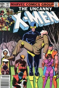 The Uncanny X-Men #167 Canadian Variant (1983)Comic Book FN+ 6.5