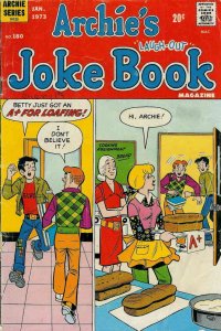 Archie's Jokebook Magazine #180 GD ; Archie | low grade comic January 1973 Bread