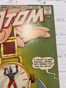 Atom #3 DC Comics 1962 Origin & 1st app Chronos & 1st Time Pool story
