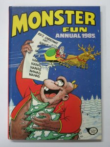 Monster Fun Annual 1985 Hardcover (IPC Magazines ltd.) UK Horror for Children!