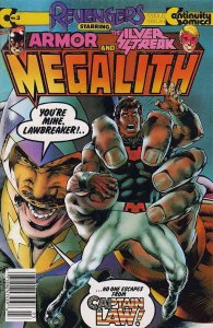 Revengers Featuring Megalith #3 (Newsstand) GD ; Continuity | low grade comic Ne