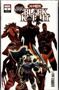 Death of Doctor Strange: X-Men/Black Knight Variant Cover (2022) Black Knight