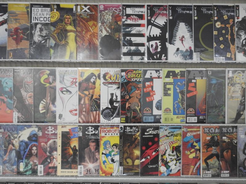 Huge Lot 150+ Comics W/ X-O-Manowar,  Aria,  Buffy Vampire Slayer+ Avg VF Cond!