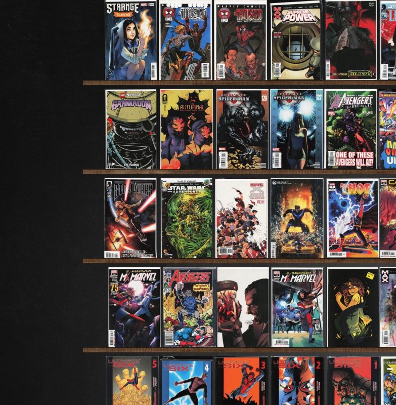 Huge Lot 170+ Comics with Ultimate Spider-Man, Ultimate Six & More!