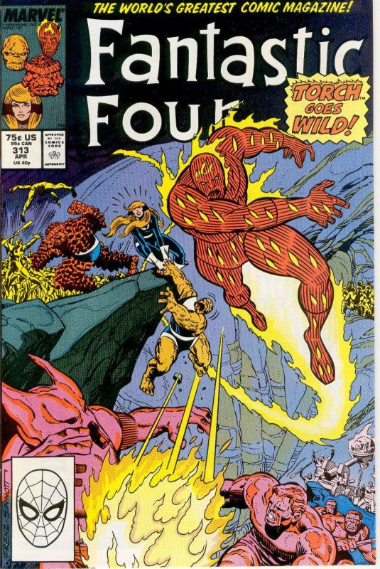 Fantastic Four (Vol. 1) #313 VF ; Marvel | Steve Englehart