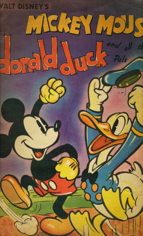 MICKEY MOUSE DONALD DUCK AND ALL THIER PALS-1937 DISNEY G