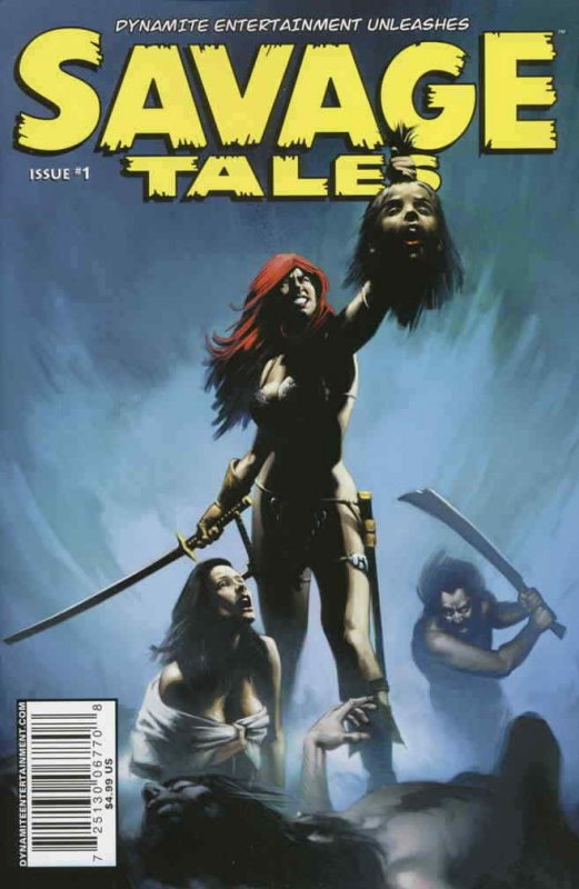 Savage Tales (Dynamite) #1C VF/NM; Dynamite | save on shipping - details inside 