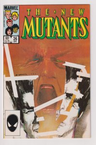 Marvel Comics! New Mutants! Issue #26! 1st appearance of Legion!