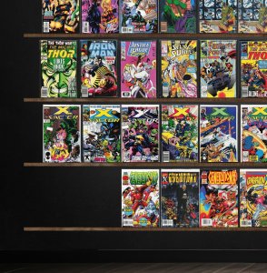 Huge Lot 150+ Comics with Generation X, X-Factor, Trinity, Iron Man & More!