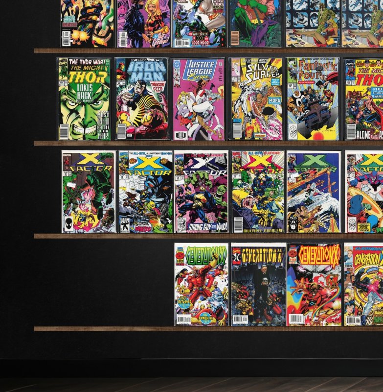 Huge Lot 150+ Comics with Generation X, X-Factor, Trinity, Iron Man & More!