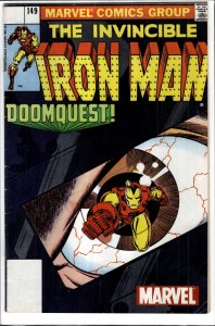 Iron Man #149 Marvel Legends Cover (2002) Iron Man