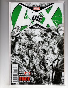 Avengers Vs. X-Men #1 Variant Sketch Cover (2012)    / BN#1