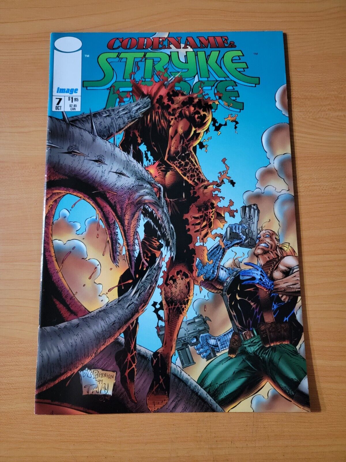 Code Name Strike Force #7 Image Comics 1994