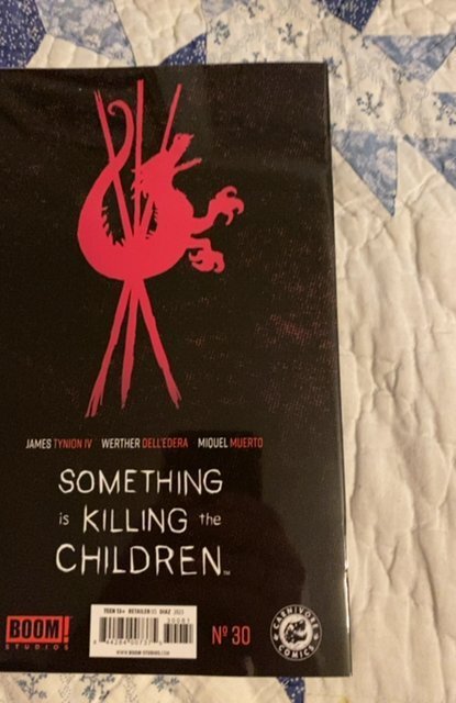 SOMETHING IS KILLING THE CHILDREN #30 DIAZ FOIL VIRGIN VARIANT LE 500 NM