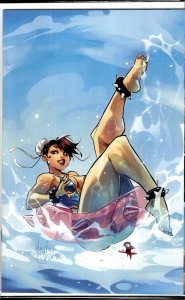 Street Fighter Swimsuit 2022 Virgin Variant cover Mirka Andolfo