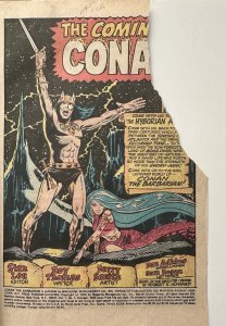 (1970) CONAN THE BARBARIAN #1 Barry Windsor Smith! Affordable copy!