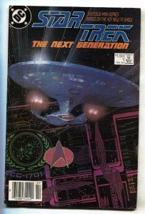 Star Trek: The Next Generation #1--comic book--1988--DC --NEWSSTAND
