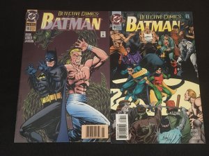 DETECTIVE COMICS #685, 686 VF Condition